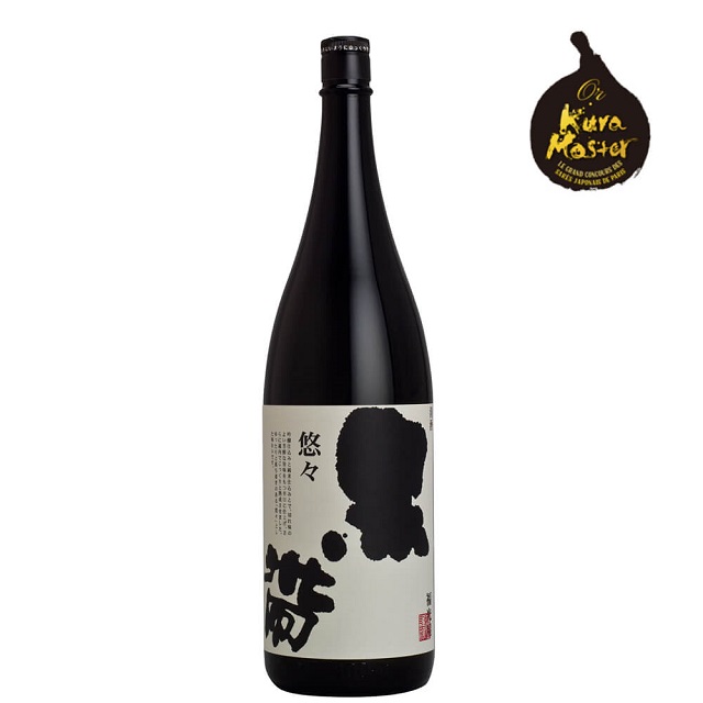福光屋　黒帯　特別純米　悠々　1800ml　(石川)