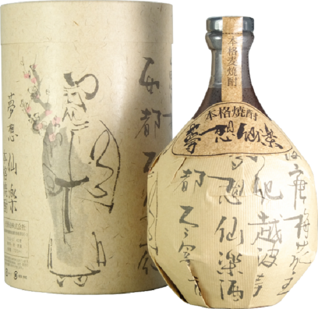 夢想仙楽　40°　麦焼酎　720ml