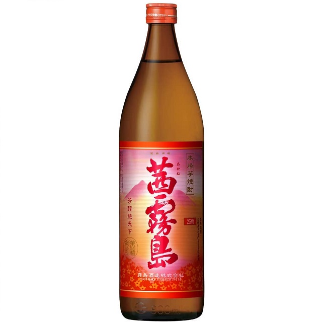 霧島　茜霧島　25°　芋焼酎　900ml