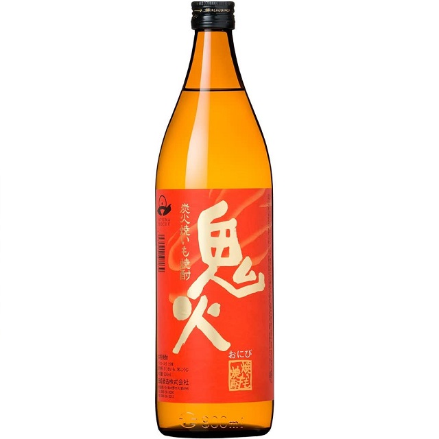 鬼火　25°　焼いも焼酎　900ml
