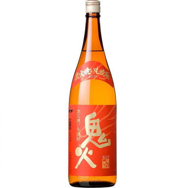 鬼火　25°　焼いも焼酎　1800ml