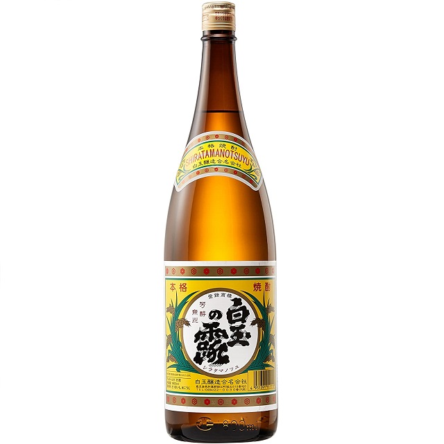 白玉の露　25°　芋焼酎　1800ml