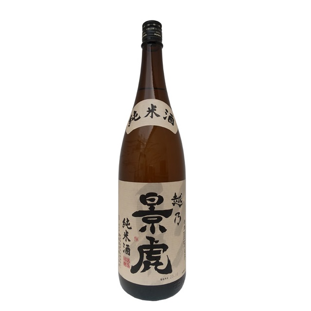 越乃景虎　純米　1800ml　(新潟)