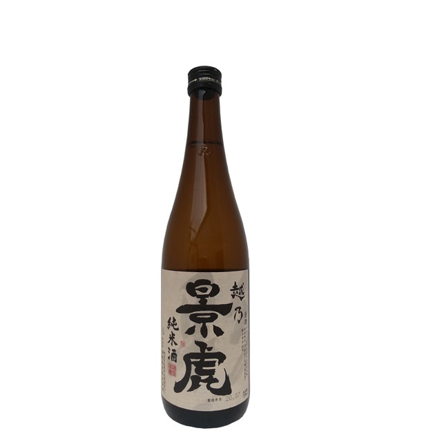 越乃景虎　純米　720ml　(新潟)
